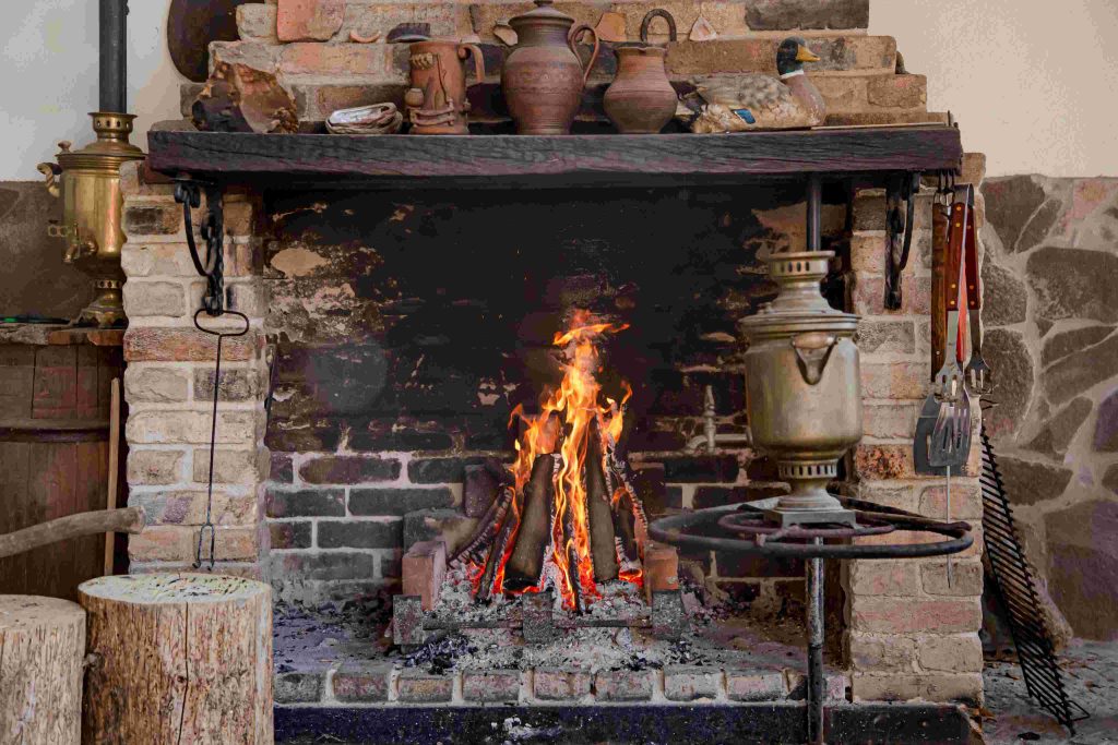 Brick & Stone Fireplaces